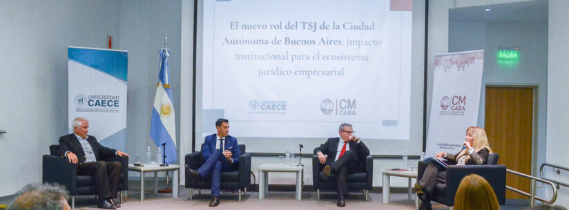 Jornada Académica: “El Nuevo Rol del TSJ de la Ciudad – Impacto Institucional para el Ecosistema Jurídico-Empresarial”