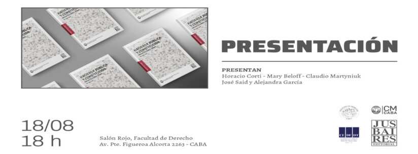 Presentación del libro “Hacienda publica y constitución. (Ensayos 1994-2024)”