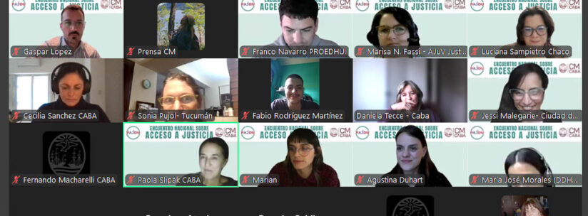 Encuentro Nacional sobre Acceso a Justicia, edición 2025. “El acceso a Justicia en las adolescencias: el rol de los adultos y las instituciones”