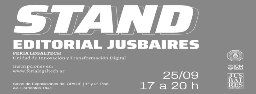 Stan Jusbaires en la Feria LegalTech 2025