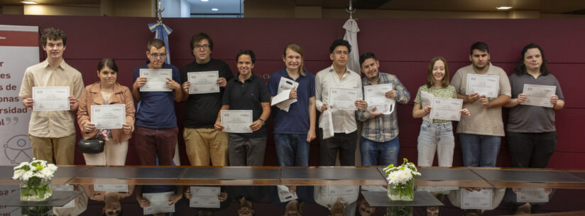 Entrega de certificaciones en el Consejo de la Magistratura