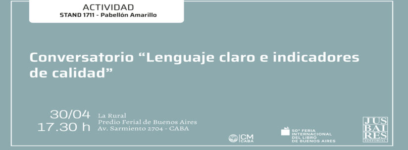 Conversatorio «Lenguaje Claro e indicadores de calidad»