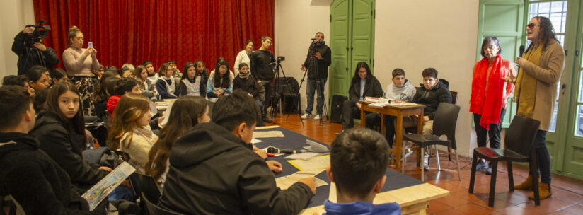 Simulacro del programa “La Justicia y la Escuela”