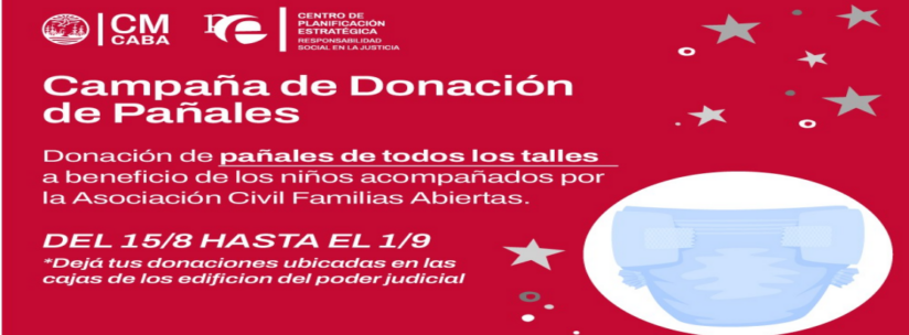 Campaña de Donación de Pañales