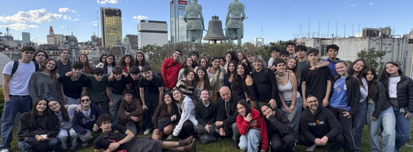 Visita guiada de alumnos del Colegio Nacional de Buenos Aires