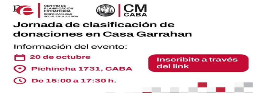 Jornada de voluntariado en la Casa de la Fundación Garrahan